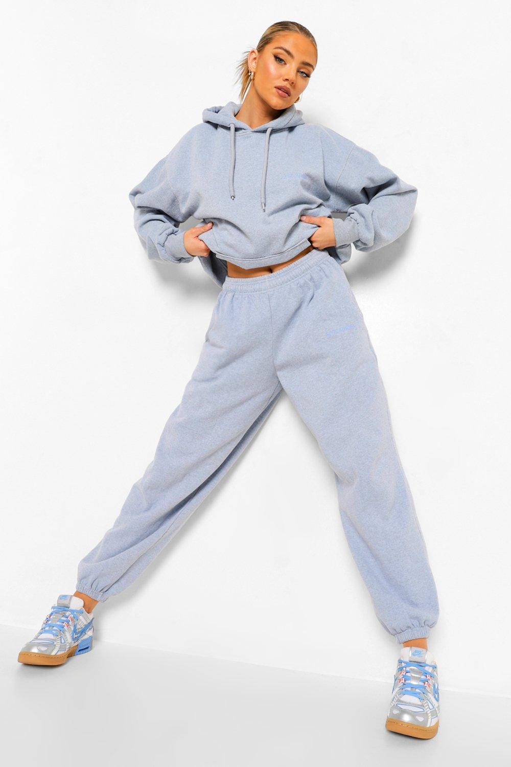 Ofcl Studio Overdyed Marl Tracksuit | boohoo USA